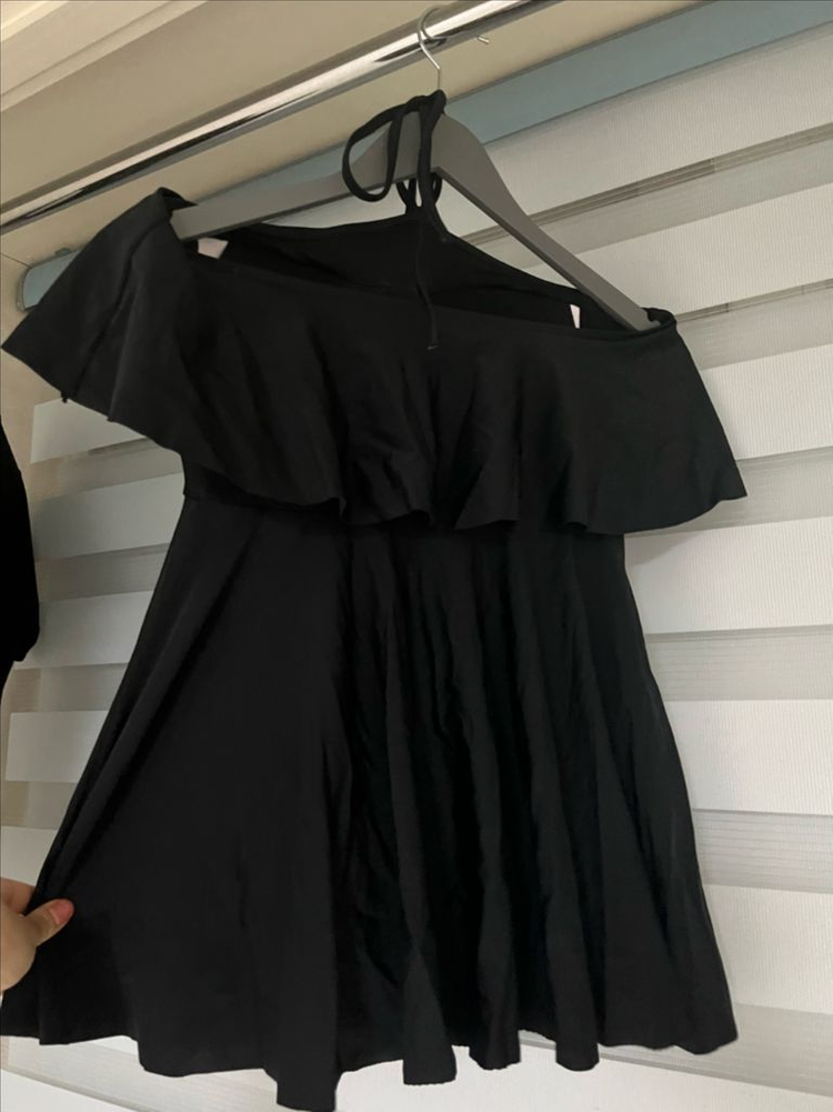 오프숄더 모노키니--1