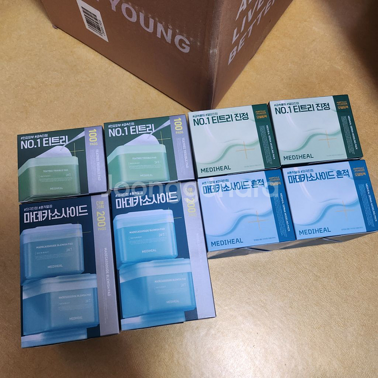 메디힐 마데카소사이드 티트리 패드 모델링팩--0