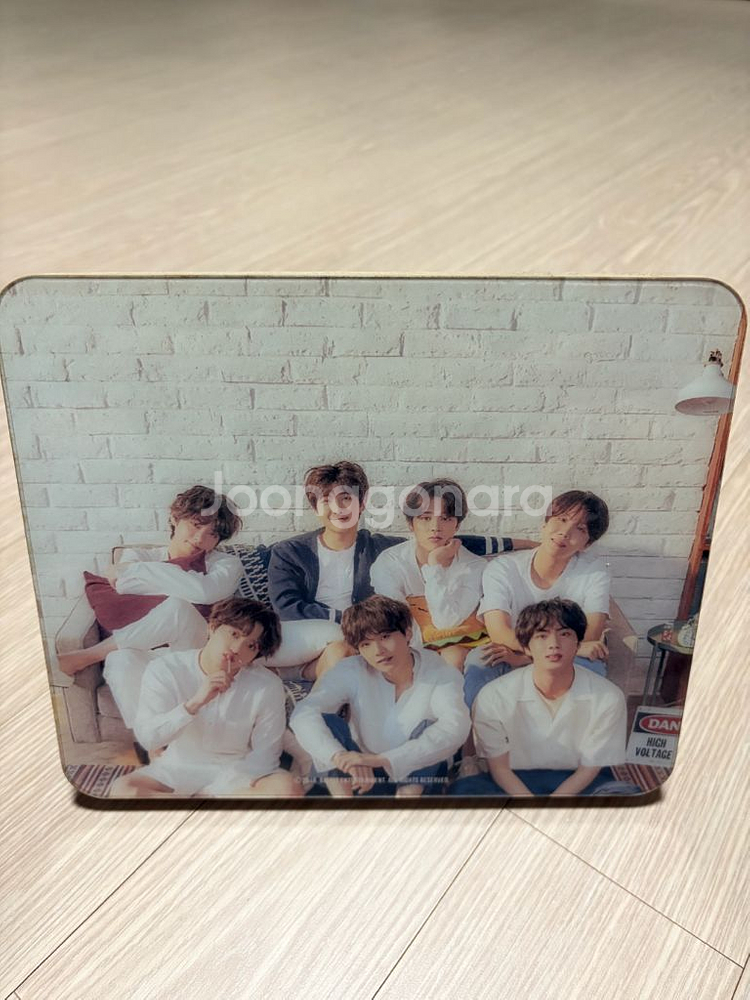방탄소년단 오늘 굿즈 아크릴 시계--0