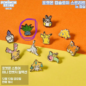포켓몬 미니 핀 뱃지 뚜벅초 팝니다