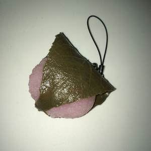 급처) 일본 사쿠라 모찌 키링 음식모형 키링 고전문구
