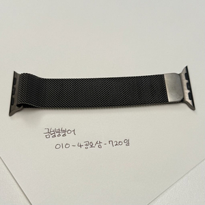 애플워치 밀레니즈 루프 그래파이트 41mm