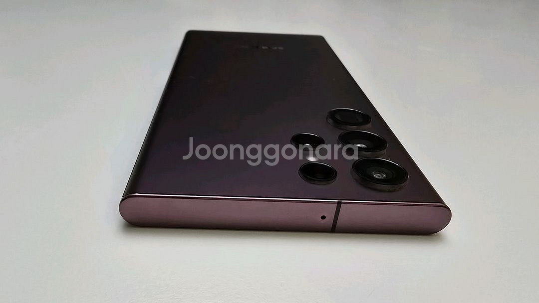 갤럭시 S22울트라 버건디 AAA급, 정상해지, 25%--5