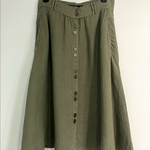 (반값택배무배)zara 자라 린넨 스커트 치마