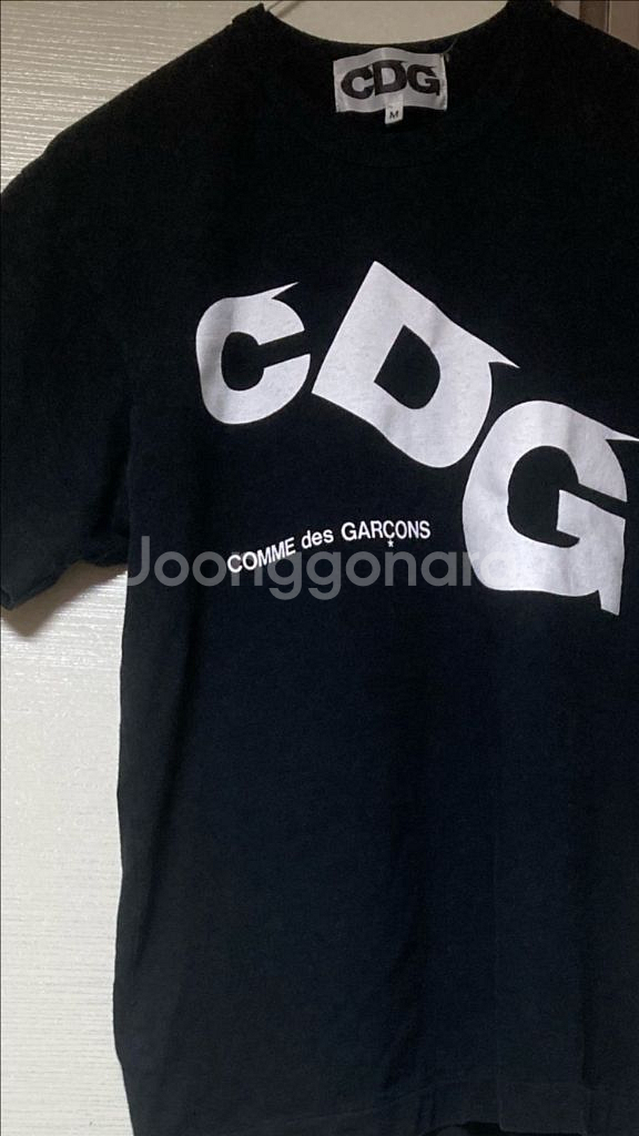 꼼데가르송 cdg 반팔 블랙--0