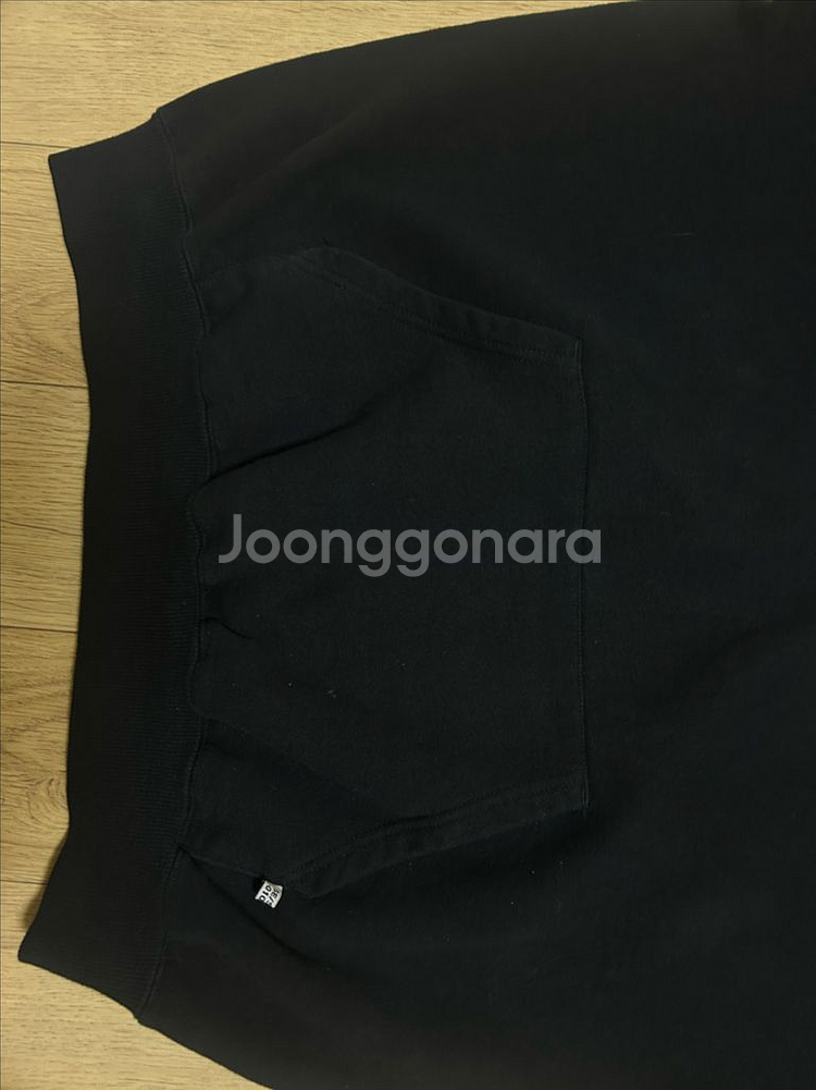 디스이즈네버댓 블랙 후드티 L--1