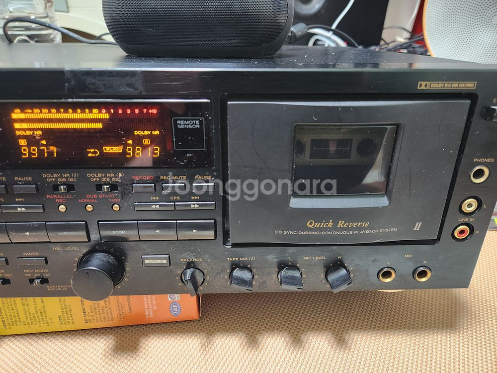 TEAC 더블데크 W 6000R 테이프데크--2