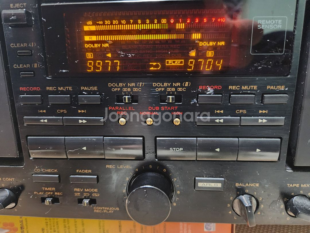 TEAC 더블데크 W 6000R 테이프데크--5
