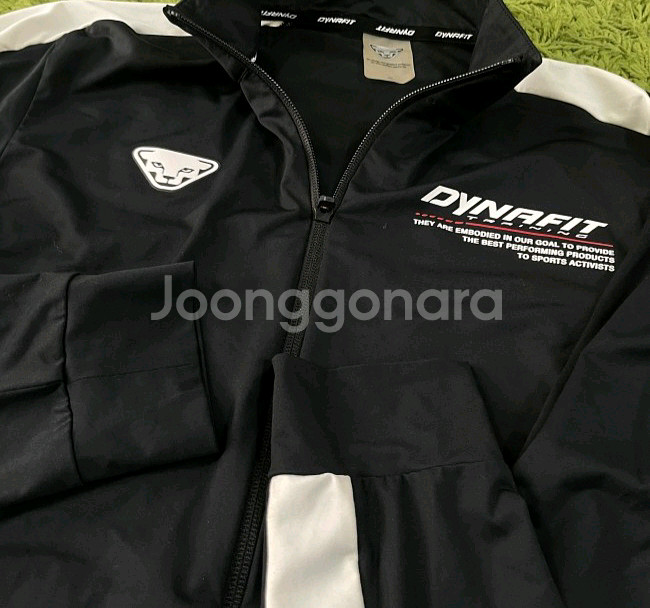 다이나핏 블랙 트랙탑 져지집업 100/L--2