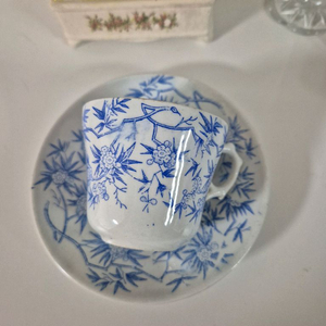 앤틱 프렌치 찻잔