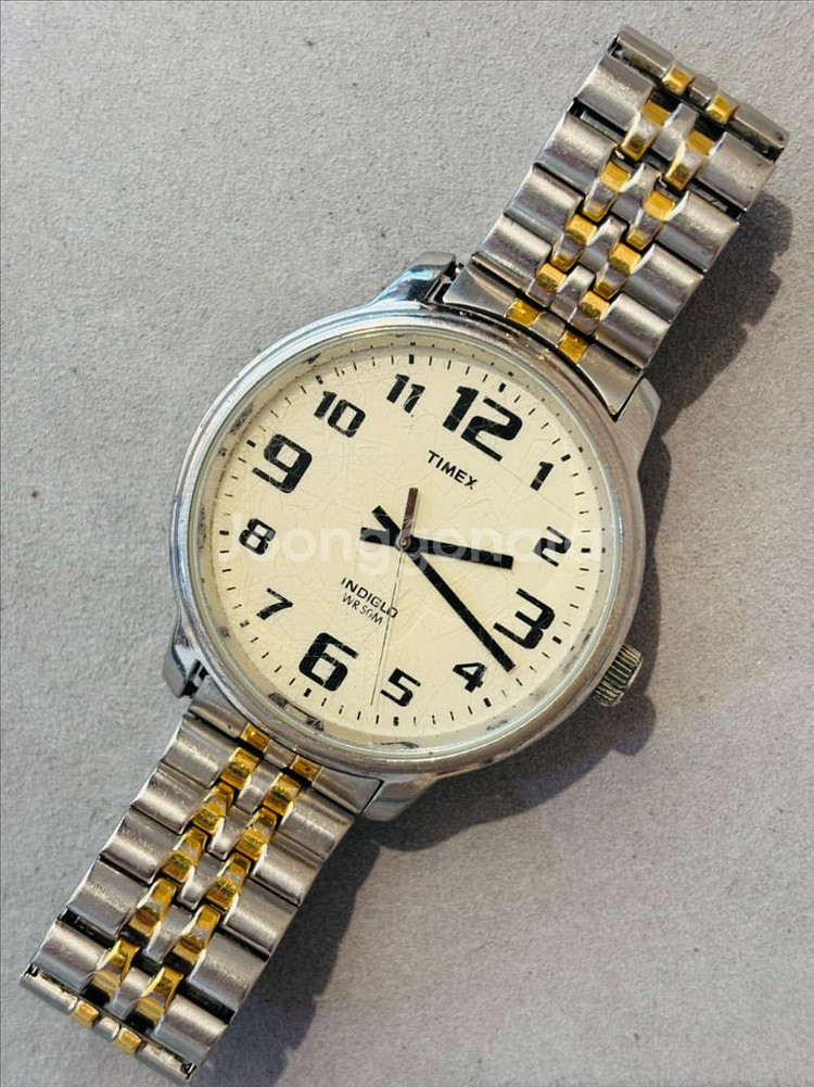 타이맥스 Timex 인디글로 쿼츠 시계 #5--0