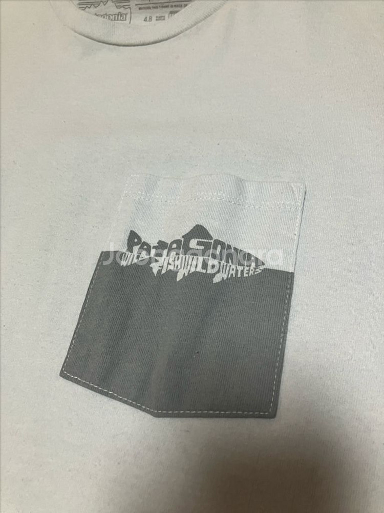 파타고니아 와일드 워터라인 포켓 반팔 티셔츠 M--2