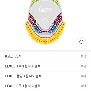 6/6 키움 vs LG 고척 1루 다크버건디 통로연석