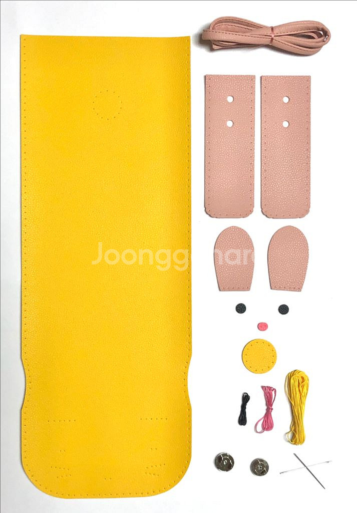 [새제품] 토끼 가방 만들기 DIY세트, 방과후 교실,--1