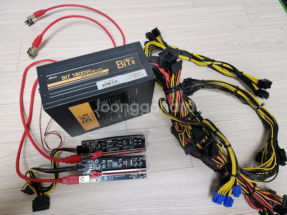 컴퓨터 본체 에이원 고급 파워 BIT 1800w--0