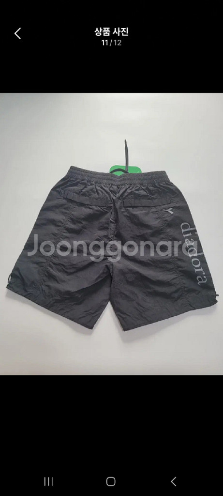 새상품)디아도라 오버핏 아노락,반바지 트레이닝복 세트--8