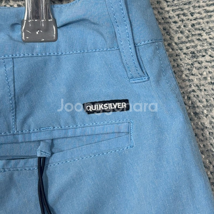 [퀵실버] 로고 라이트 블루 반바지 30--3
