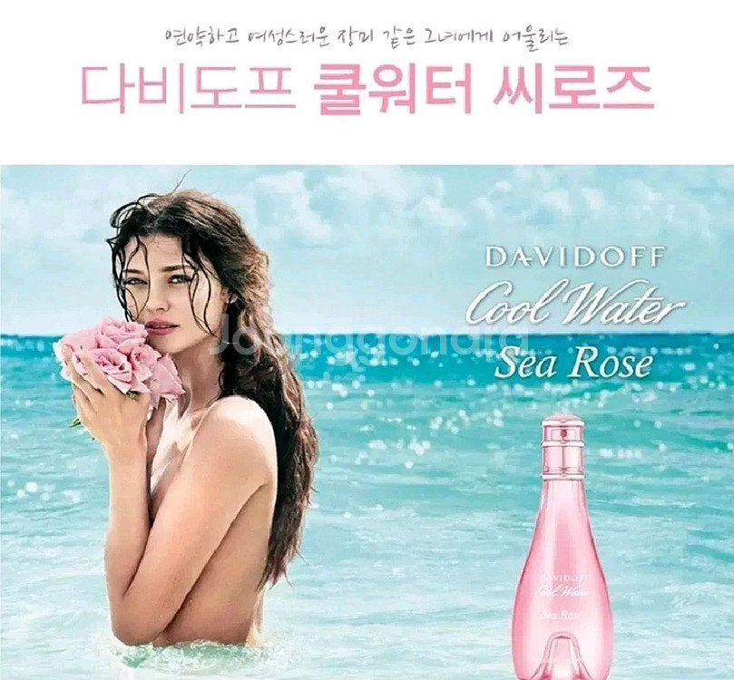 다비도프 쿨워터 씨로즈 오드뚜왈렛 100ml--3