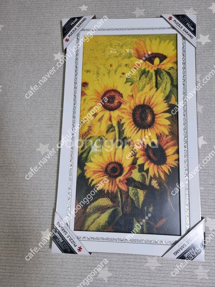 보석십자수)해바라기(완성품)--0