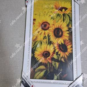 보석십자수)해바라기(완성품)