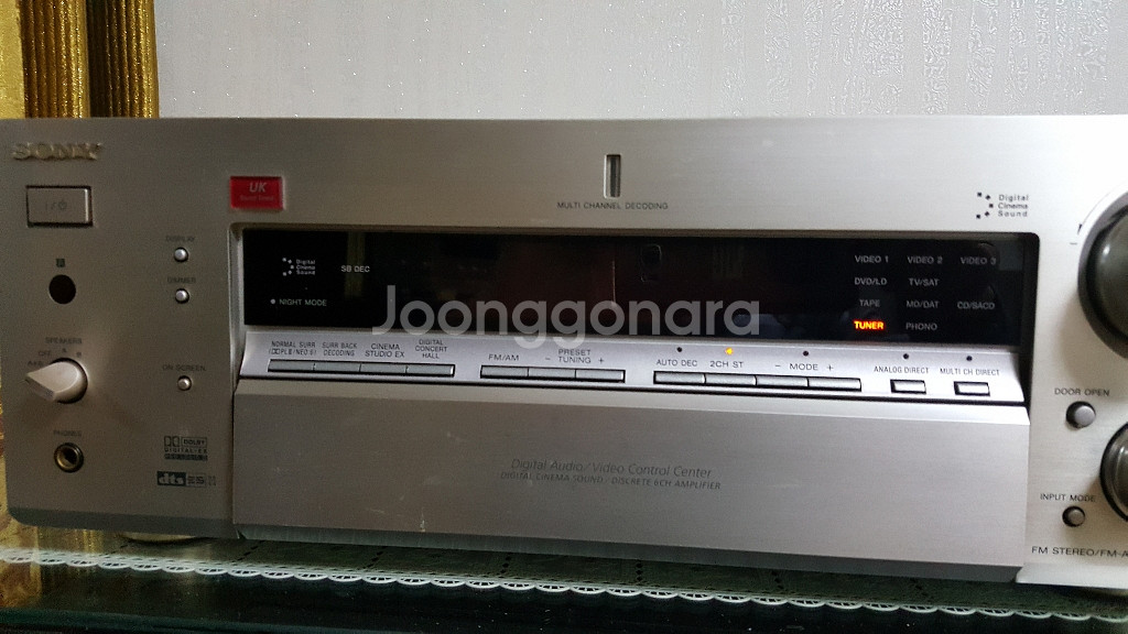 소니 str-DB 1080 리시버엠프--0