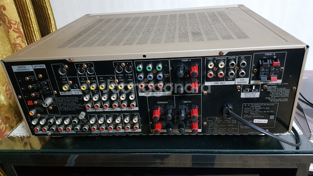 소니 str-DB 1080 리시버엠프--1