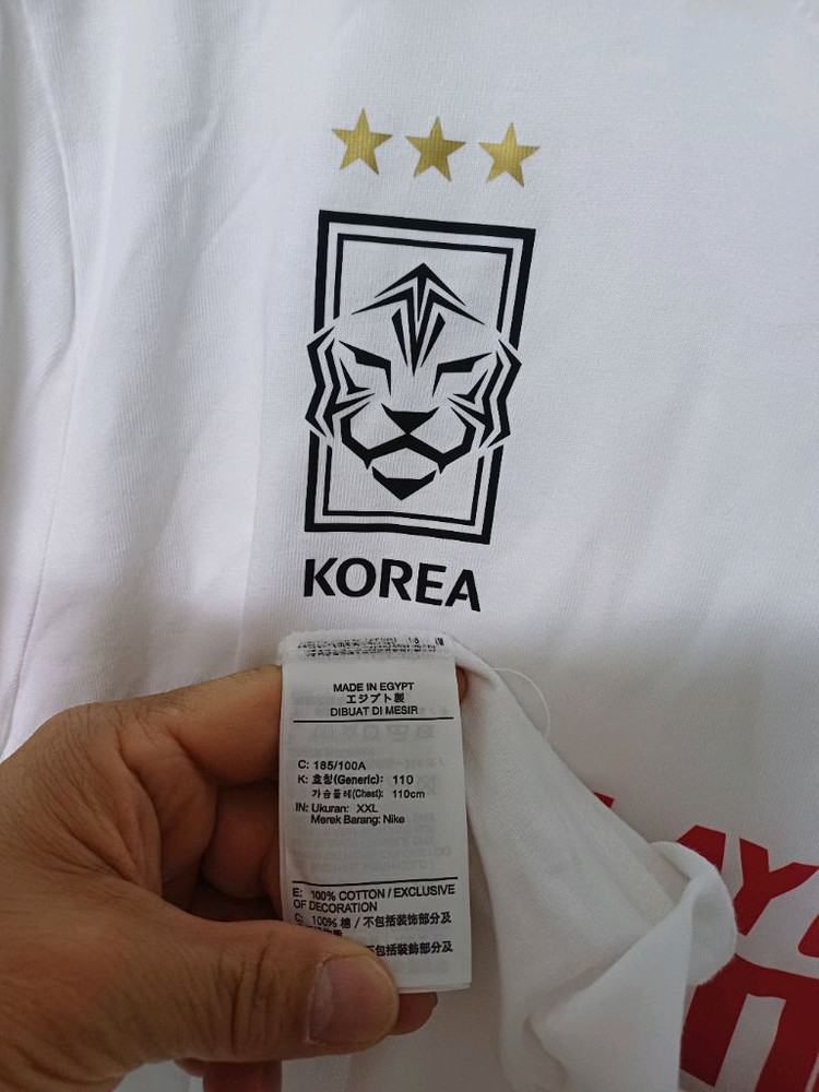 2023 아시안컵 축구 국대 선수단 반팔티셔츠(105) 이미지