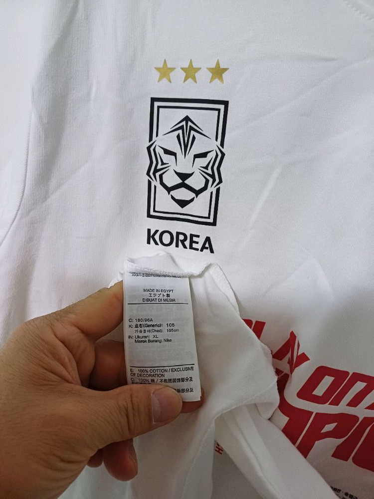 2023 아시안컵 축구국대 선수단 반팔티셔츠(100) 이미지