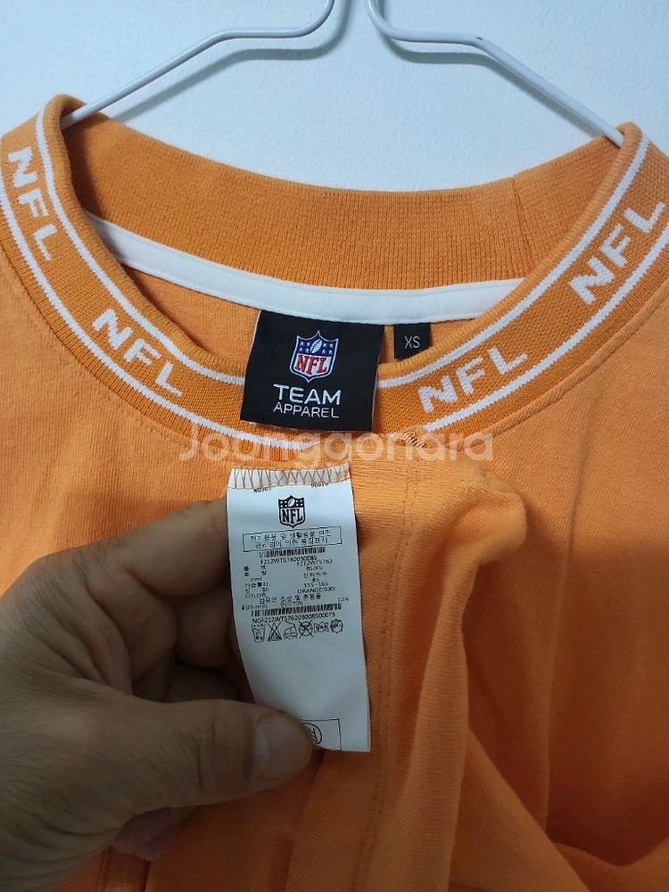 여성 NFL 크롬핏 반팔티셔츠(오버핏90-95)--4