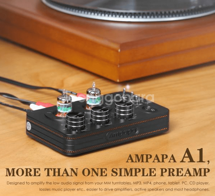 Ampapa A1 프리앰프 진공관 헤드폰 증폭기 MM--3