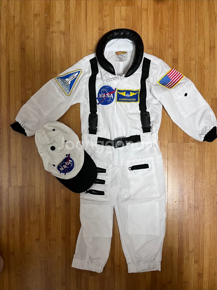 NASA 우주복 코스튬 세트--0