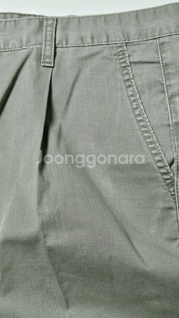 2장일괄(32인치) 솔티 고퀄 남성치노팬츠/ 원턱--3