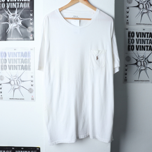 (XL-2XL) 폴로 랄프로렌 반팔 티셔츠 화이트