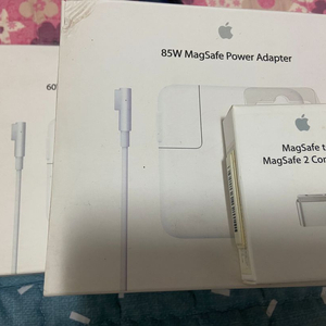 맥세이프1 60w 85w 2개 + 맥세이프2 컨버터