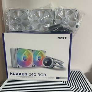 NZXT KRAKEN 240 RGB + F120트리플팩