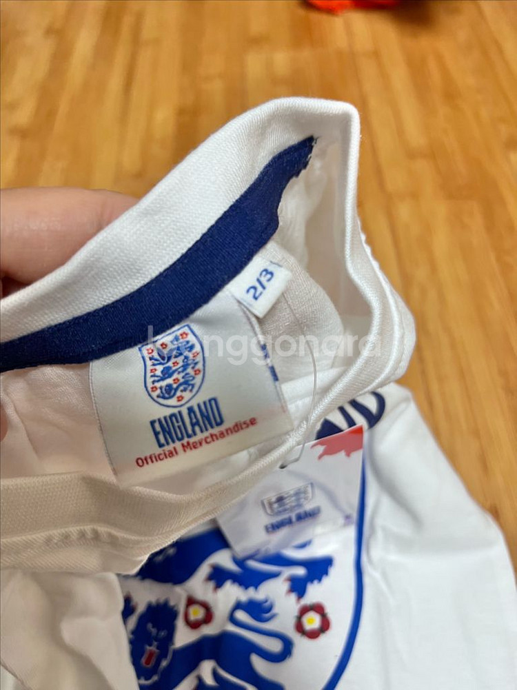 [새상품] 유아 잉글랜드 축구 유니폼 세트--1