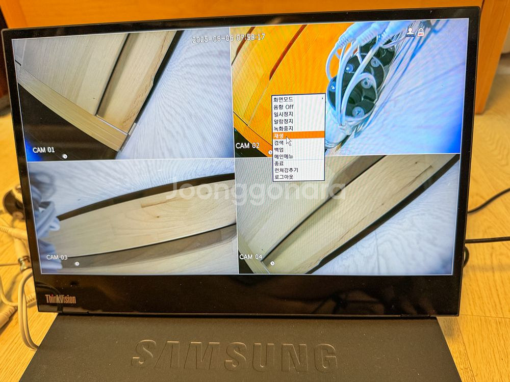 SAMSUNG테크윈 CCTV DVR 녹화장치--8