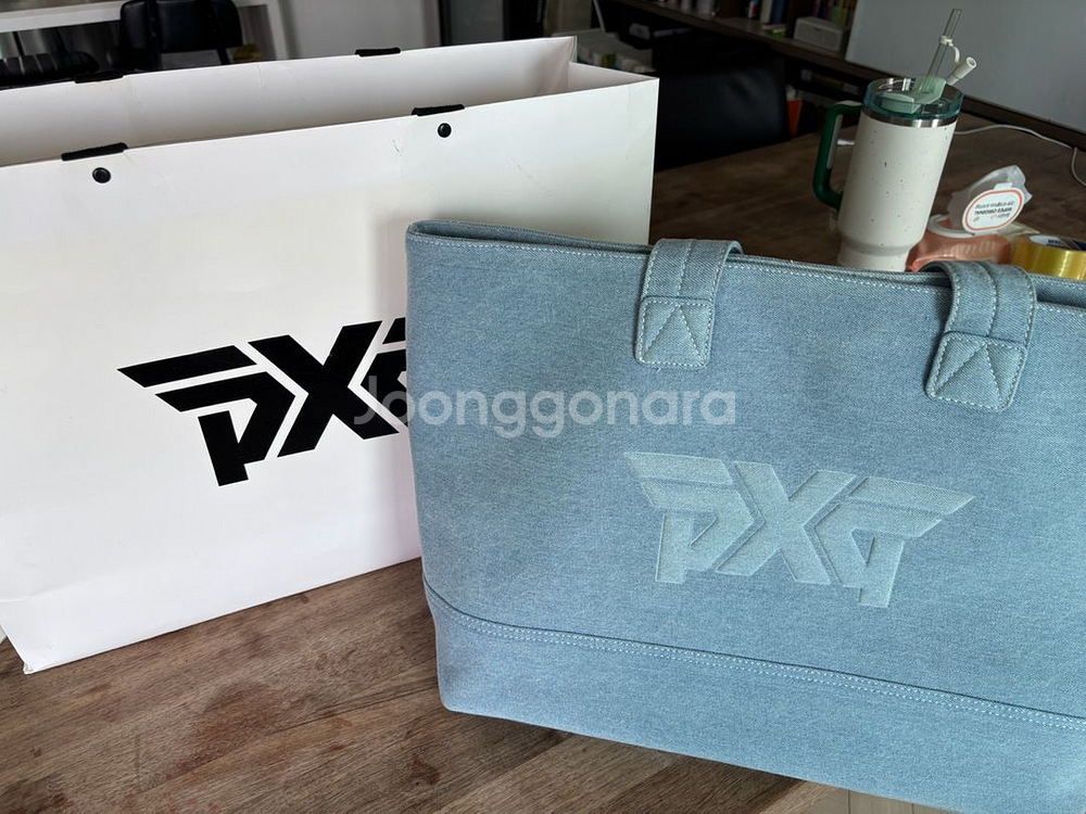 정품 PXG 자이언트 골프백 보스턴백--0