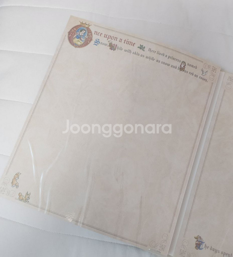 고전 빈티지 찐고전 디즈니 백설공주 앨범 캐릭터 스토리--3