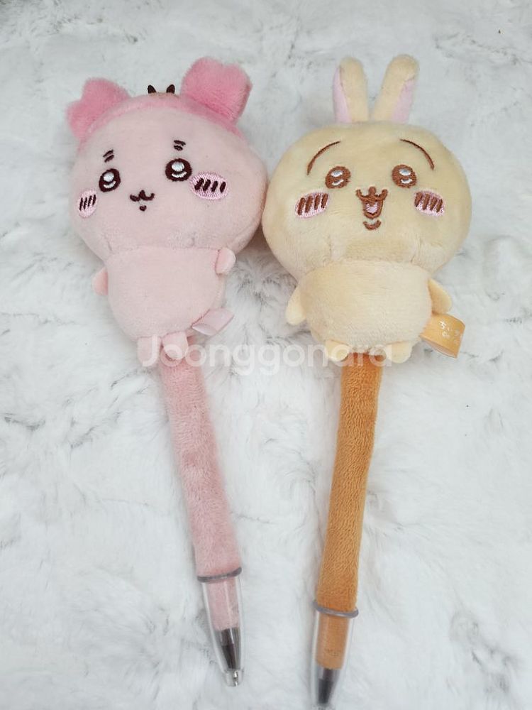 치이카와 우사기 하치와레 마스코트 볼펜 봉제인형 카니--0