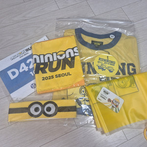 미니언즈런 10km M사이즈 양도