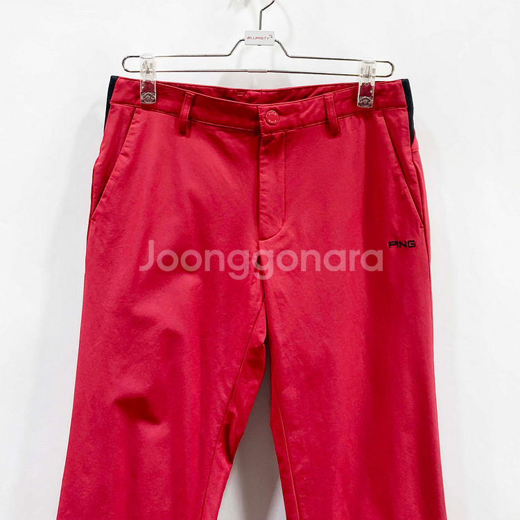 핑 남성골프팬츠 레드 춘추 31 진스센스--0