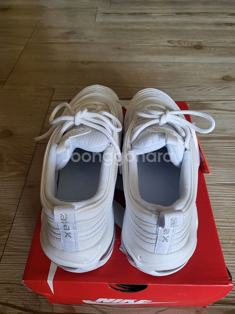 (새상품)나이키 에어맥스97(GS) 트리플 화이트--3