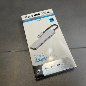 6 IN 1 C Type 멀티 USB허브 SY-213