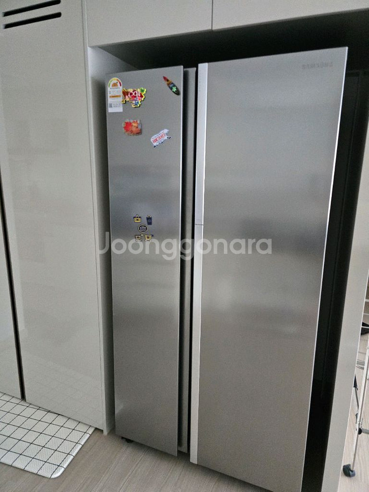 삼성 양문형 냉장고 RH62J8000SLB--0