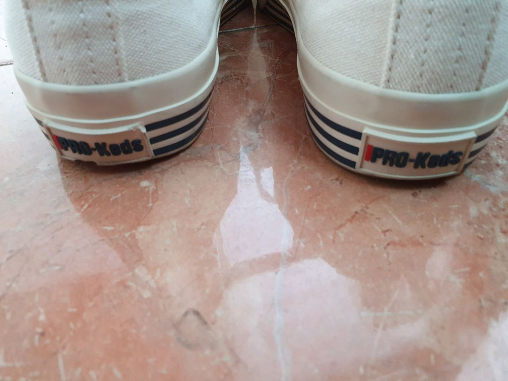 프로 케즈 PRO KEDS 아이보리색 스니커즈 245--3