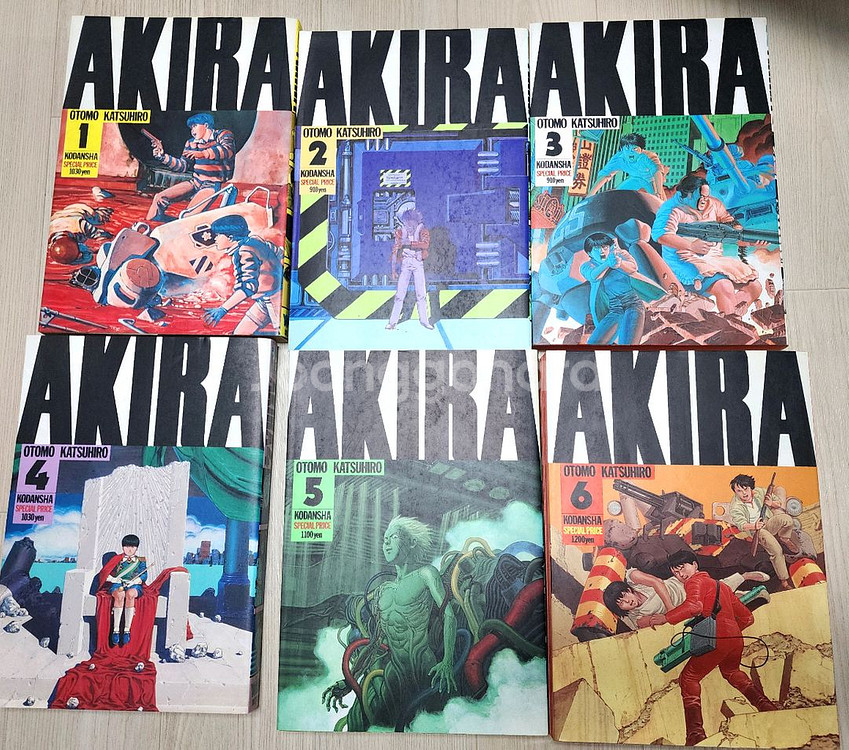 (택포) AKIRA 아키라 6권 일본원서 소장용--1