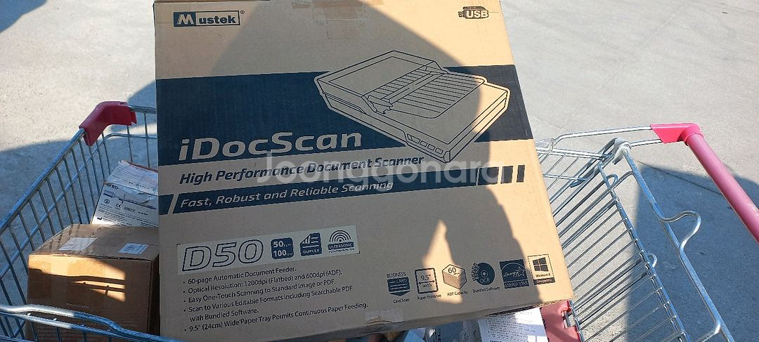 북스캐너 idoscan D50 새제품--1
