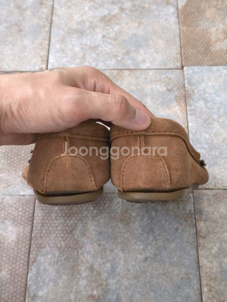 (240)미네통카 킬티 꼬냑 멀티컬러 모카신--6