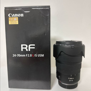 부산 캐논 RF 24-70mm F2.8 A급 팝니다